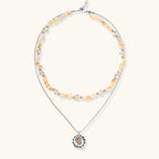Collier Multi-rang Pierres Naturelles — Esprit boho