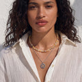 Collier Multi-rang Pierres Naturelles — Esprit boho