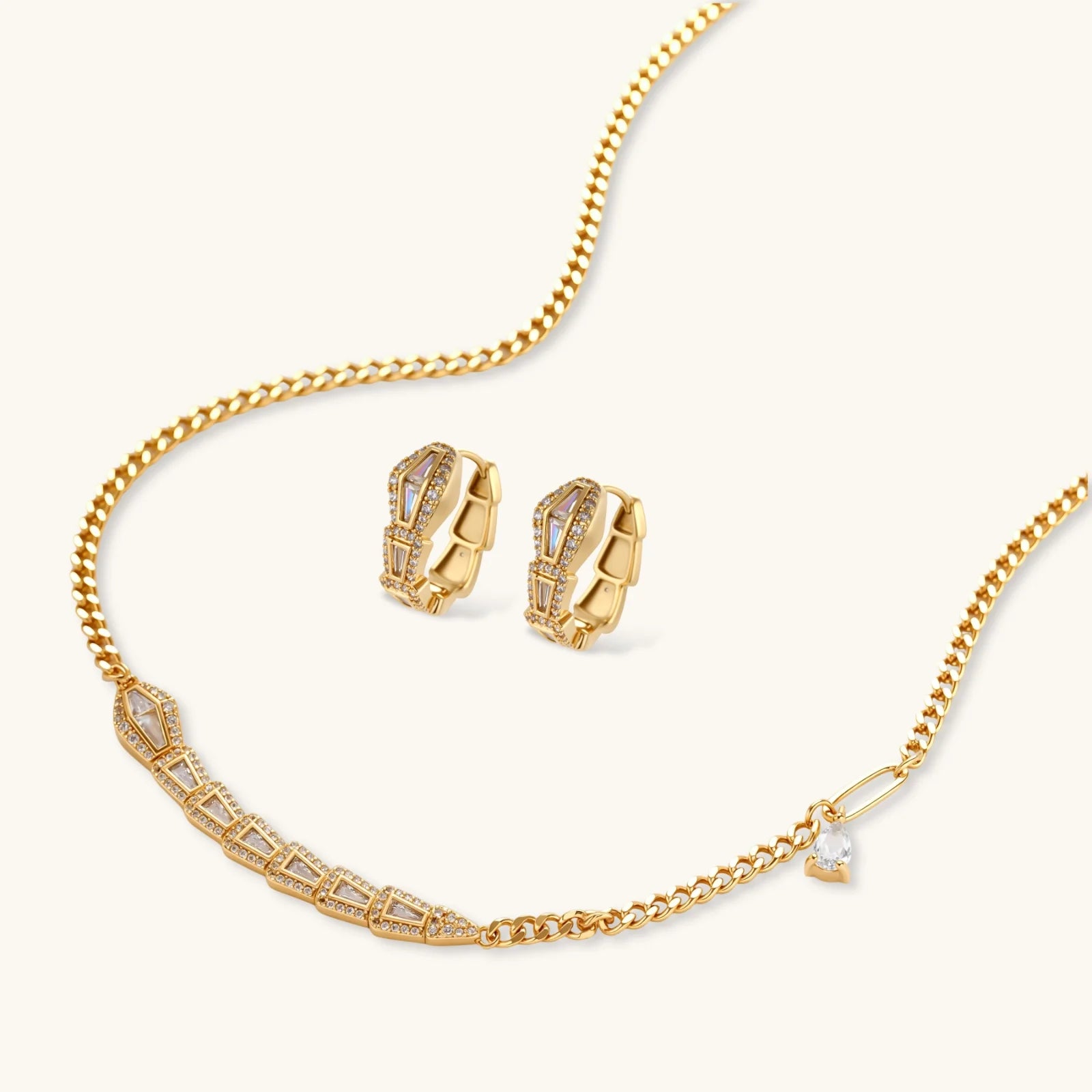 Parure Géométrique Luxe