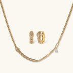 Coffret Géométrique Luxe — Parure Moderne Plaqué Or - Coffrets cadeaux - Les Joyaux de Sophie