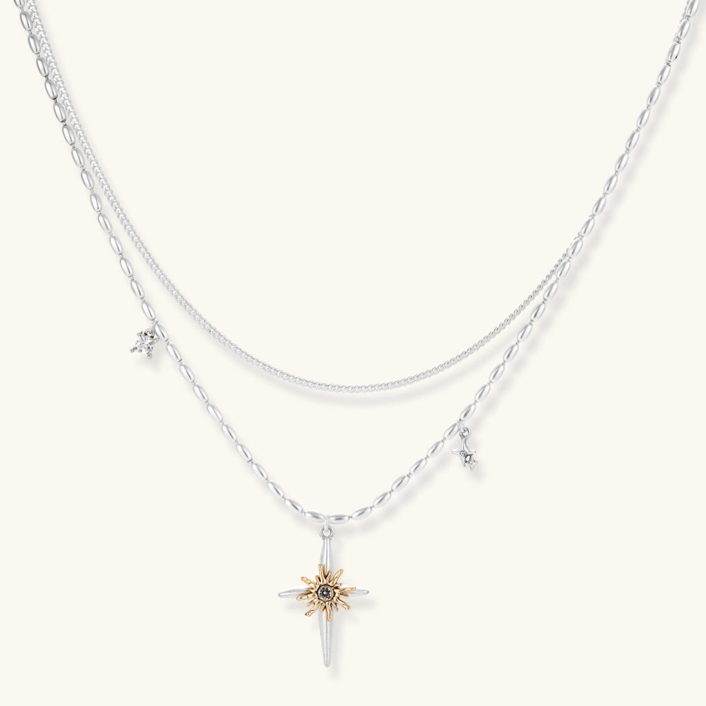 Collier Dague Céleste — Pendentif Étoile Plaqué Or 18 Carats - Colliers - Les Joyaux de Sophie