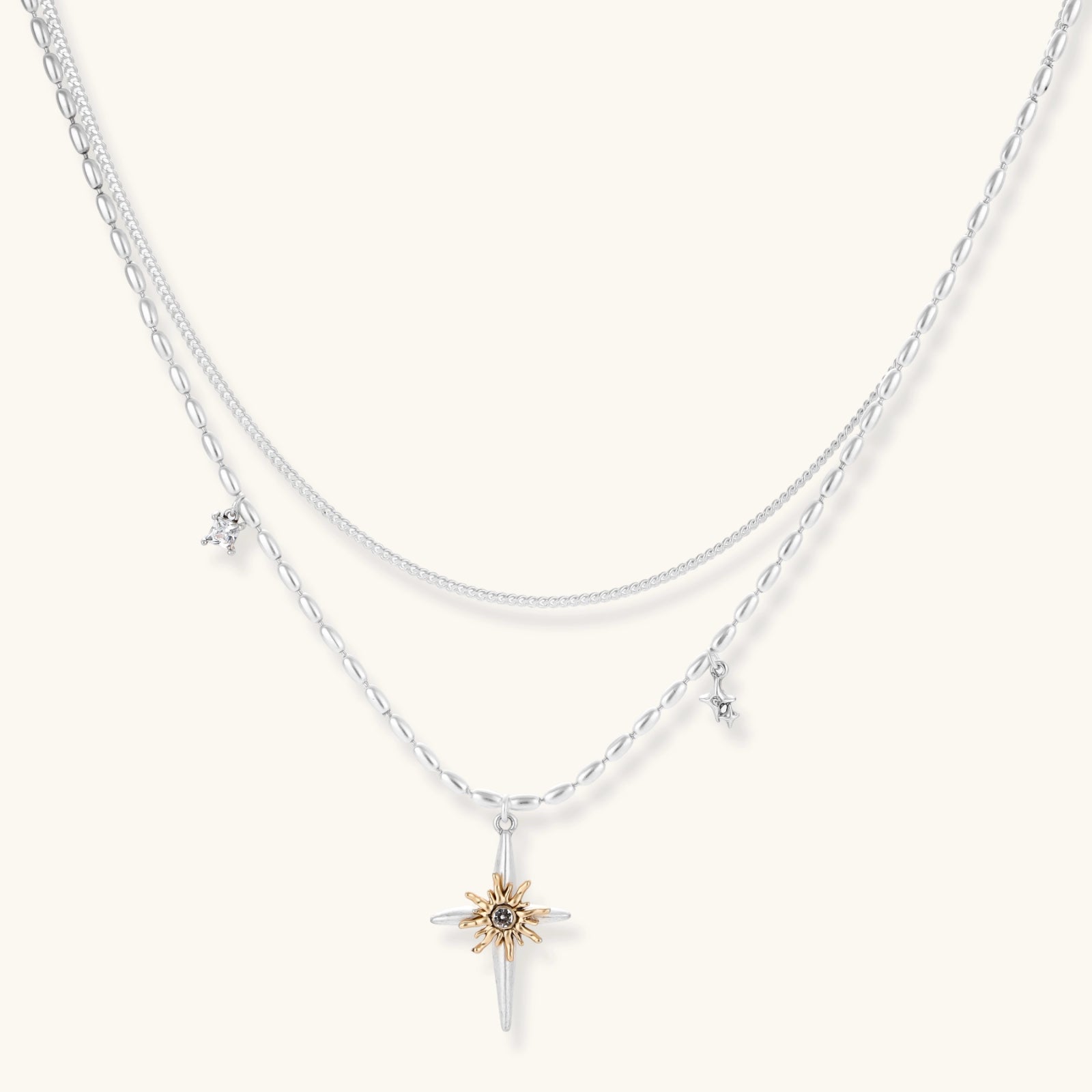 Collier Dague Céleste — Pendentif Étoile Plaqué Or 18 Carats - Colliers - Les Joyaux de Sophie