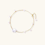 Bracelet Harmonie Perlée — Perles d'Eau Douce & Plaqué Or - Bracelets - Les Joyaux de Sophie