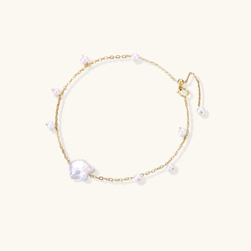 Bracelet Harmonie Perlée — Perles d'Eau Douce & Plaqué Or - Bracelets - Les Joyaux de Sophie
