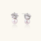 Boucles Perle Stardust - sur fond neutre | Les Joyaux de Sophie