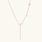 Collier Lariat Lettre d'Amour - détail du pendentif | Les Joyaux de Sophie