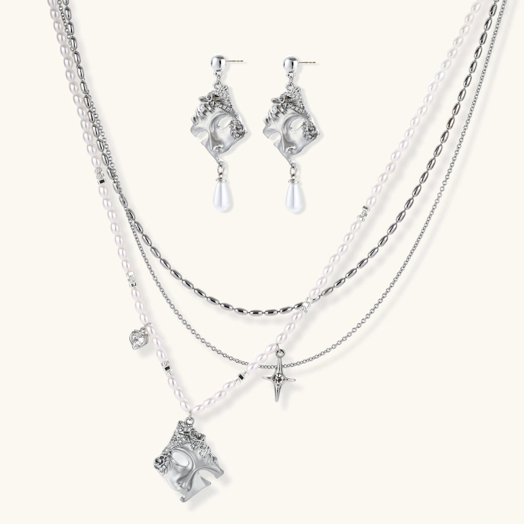 Coffret Mystère Masquerade — Parure Pierre Noire Plaqué Or - Coffrets cadeaux - Les Joyaux de Sophie