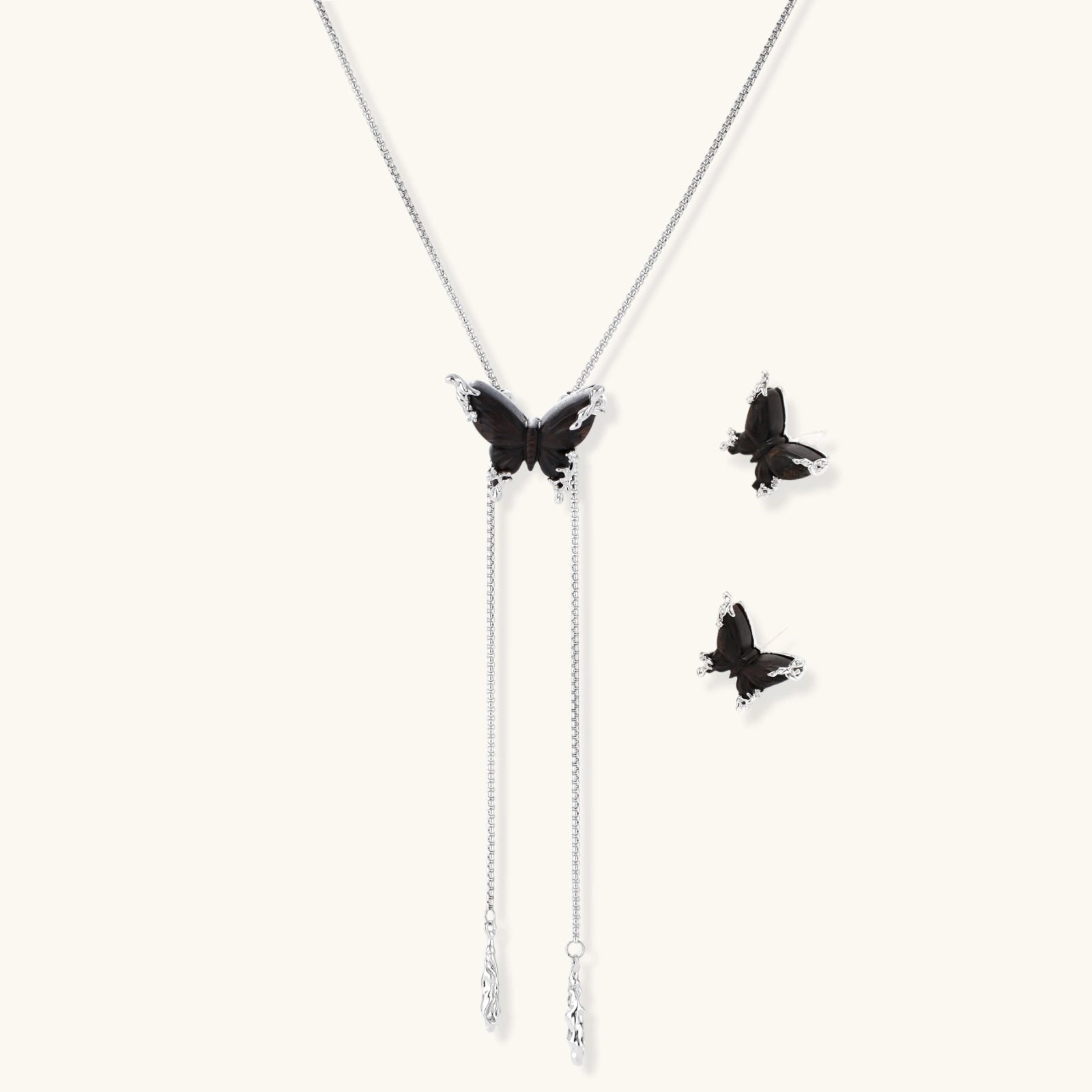 Coffret Papillon des Bois — Parure Premium Plaqué Or - Coffrets cadeaux - Les Joyaux de Sophie