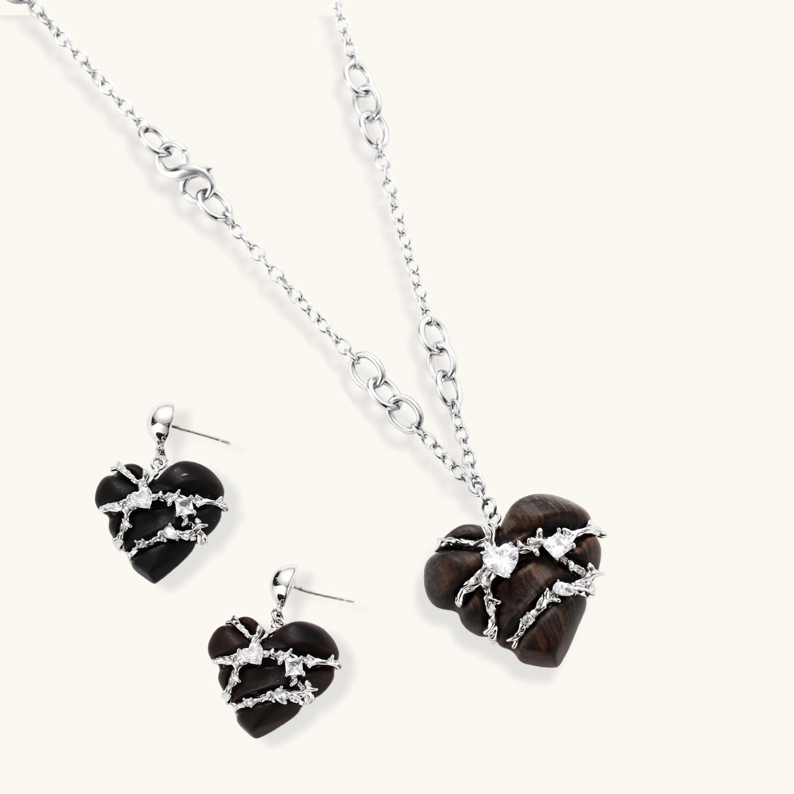 Coffret Cœurs Liés — Parure Complète Plaqué Or 18 Carats - Coffrets cadeaux - Les Joyaux de Sophie