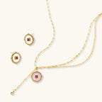 Parure Médaillon Luxe