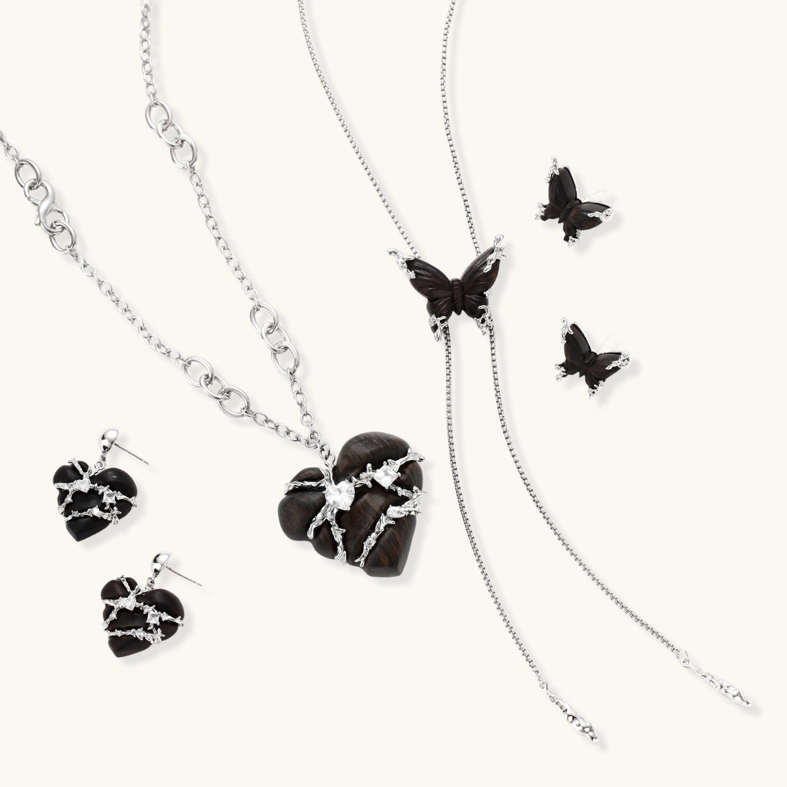 Parure Papillon des Bois