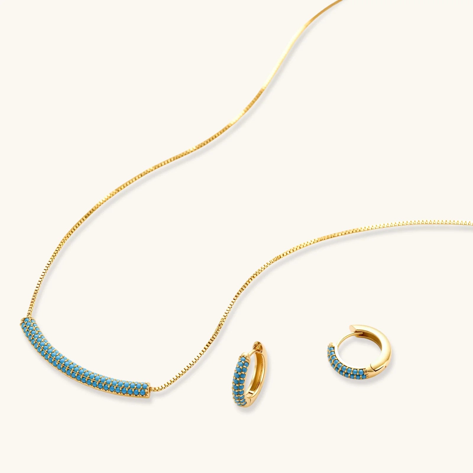 Parure Courbe Azur