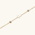 Bracelet Croix Sacrée — Plaqué or 18 carats